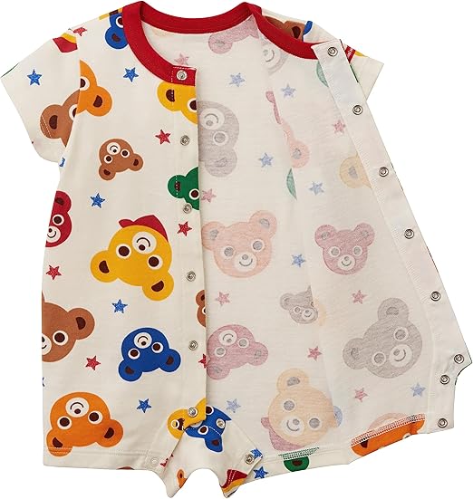 Amazon.co.jp: 【 ミキハウス 】 ショートオール ロンパース
